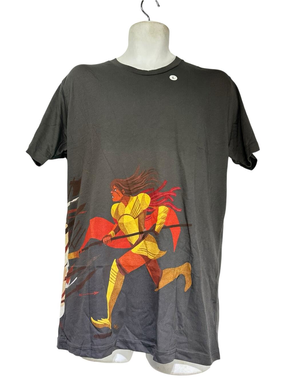 WeLoveFine Steam Workshop Men’s Size L Gray Graphic T Shirt Valve